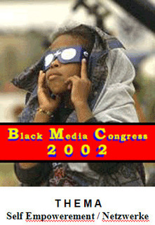 2002 black media congress, self empowerment poster